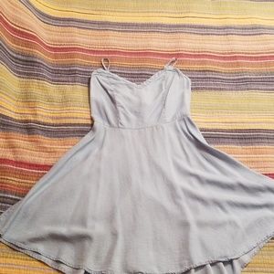 Chambray slip dress / cami dress